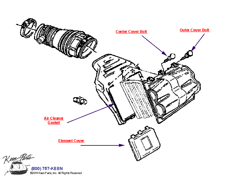 Dash Vents Diagram for a 1984 Corvette