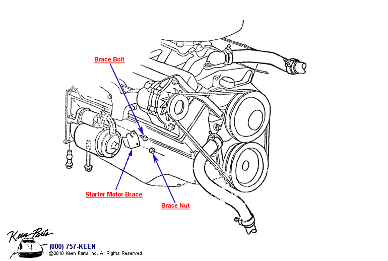 Starter Diagram for a 2011 Corvette