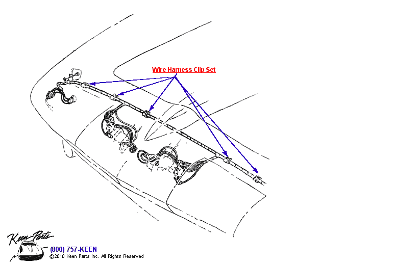 Headlight Wiring Diagram for a 1998 Corvette
