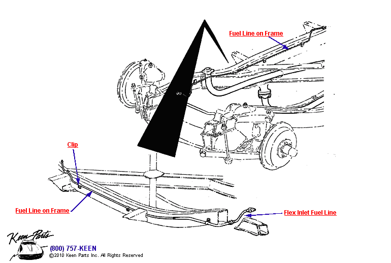 Fuel Line Diagram for a 1981 Corvette