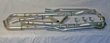 1965-1967 Corvette Stainless Steel Exhaust System - 2.5 inch