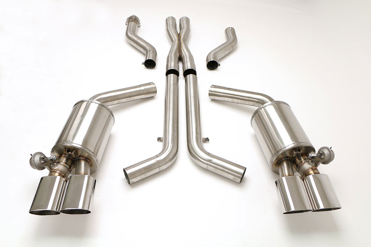 1992-1995 Corvette Billy Boats C4 LT1 3 inch Exhaust System Fusion with 4.5 Inch Twin Rolled Oval