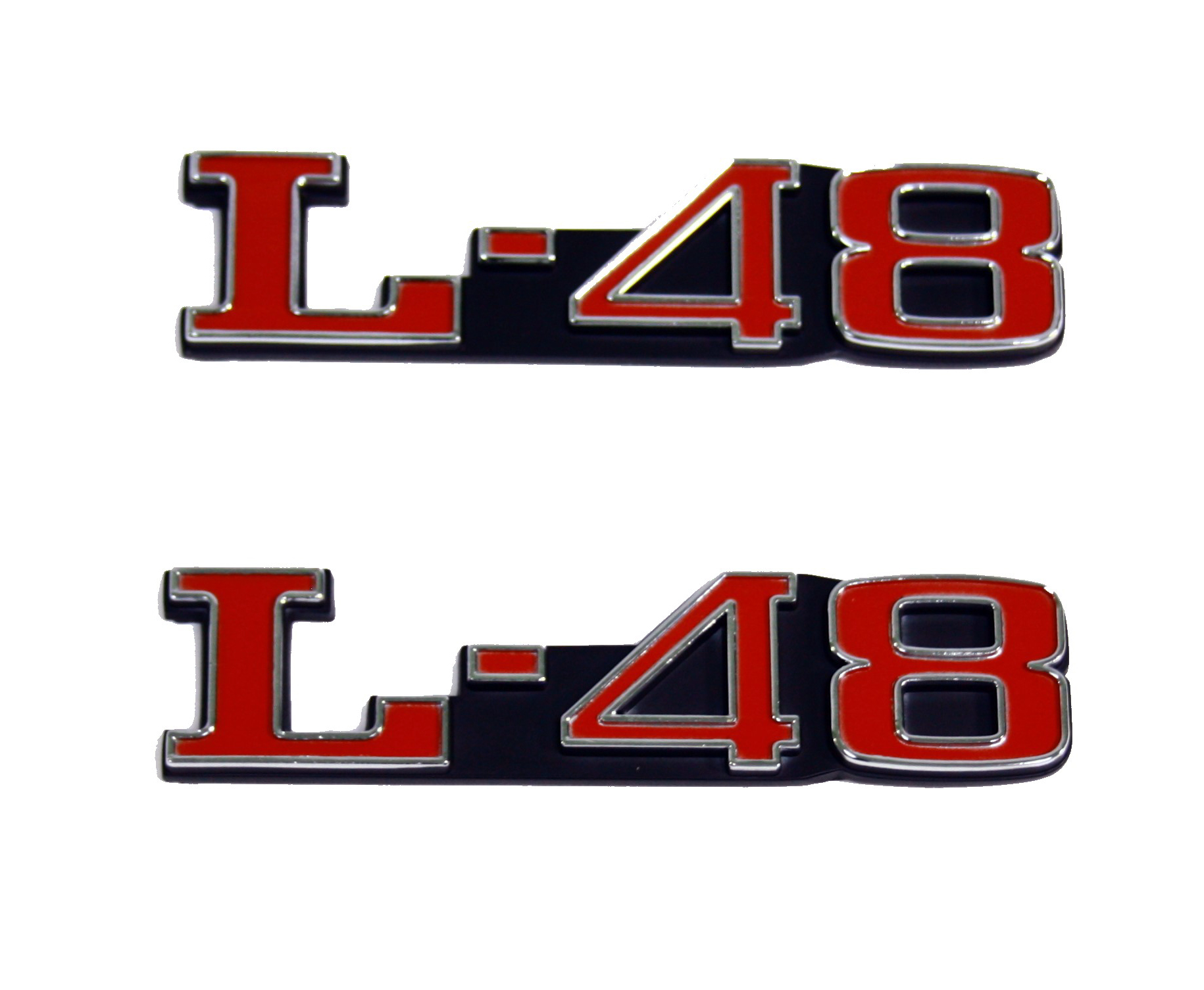 Corvette Hood Emblem - Pair L48 (Must Drill)