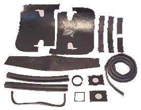 1964-1965 Corvette Engine Compartment Seal Kit with AC