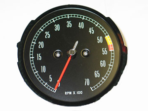 Tachometer Assembly (5500 RPM) (Low Redline)