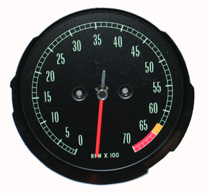 Tachometer Assembly (6500 RPM) (High Redline)