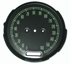 1965-1967 Corvette Speedometer Face