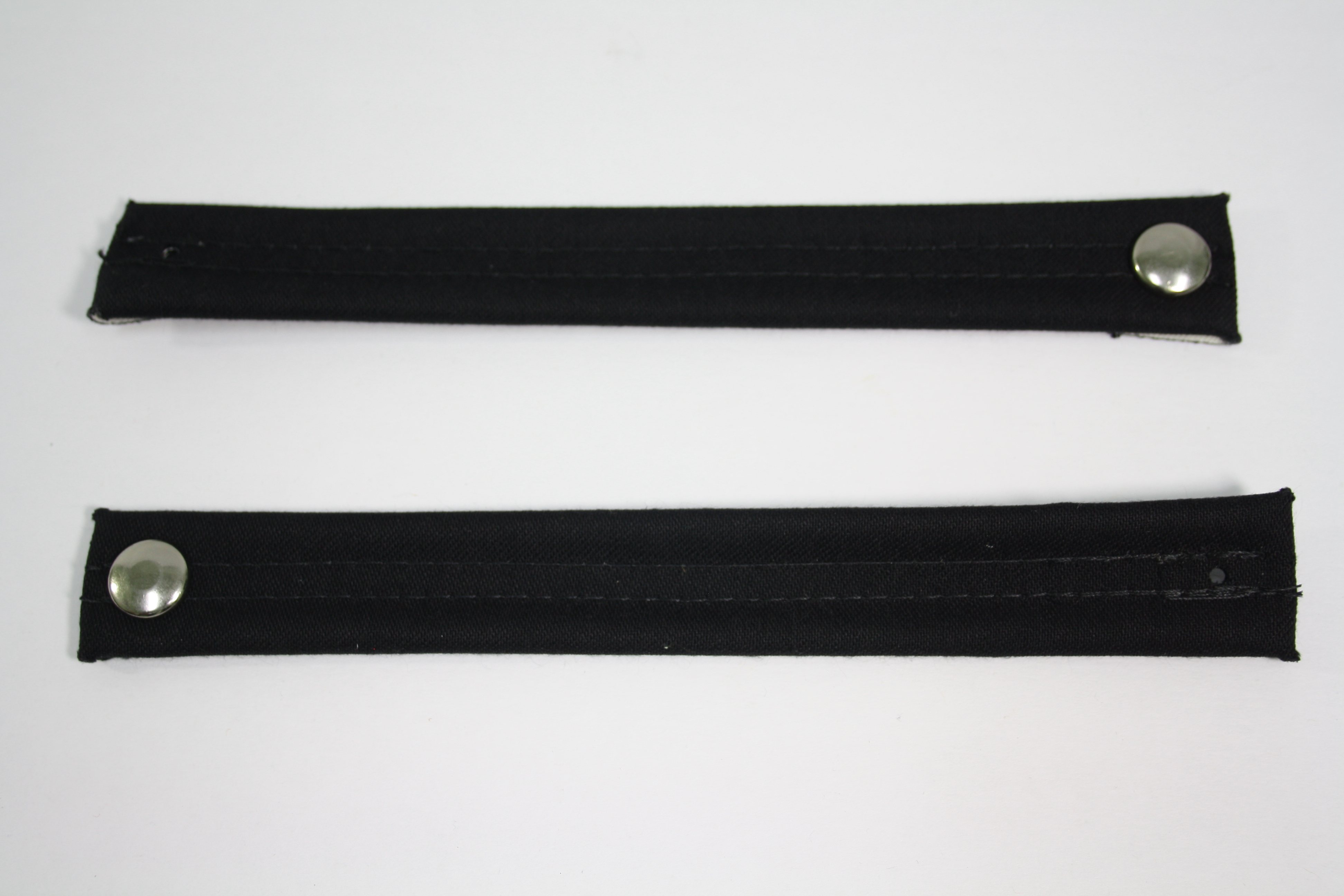 1956-1962 Corvette Softtop Rear Bow Hold Up Strap - Pair (Black)