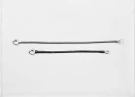 1963-1965 Corvette Small Block Spring Ring Battery Cable Kit without AC