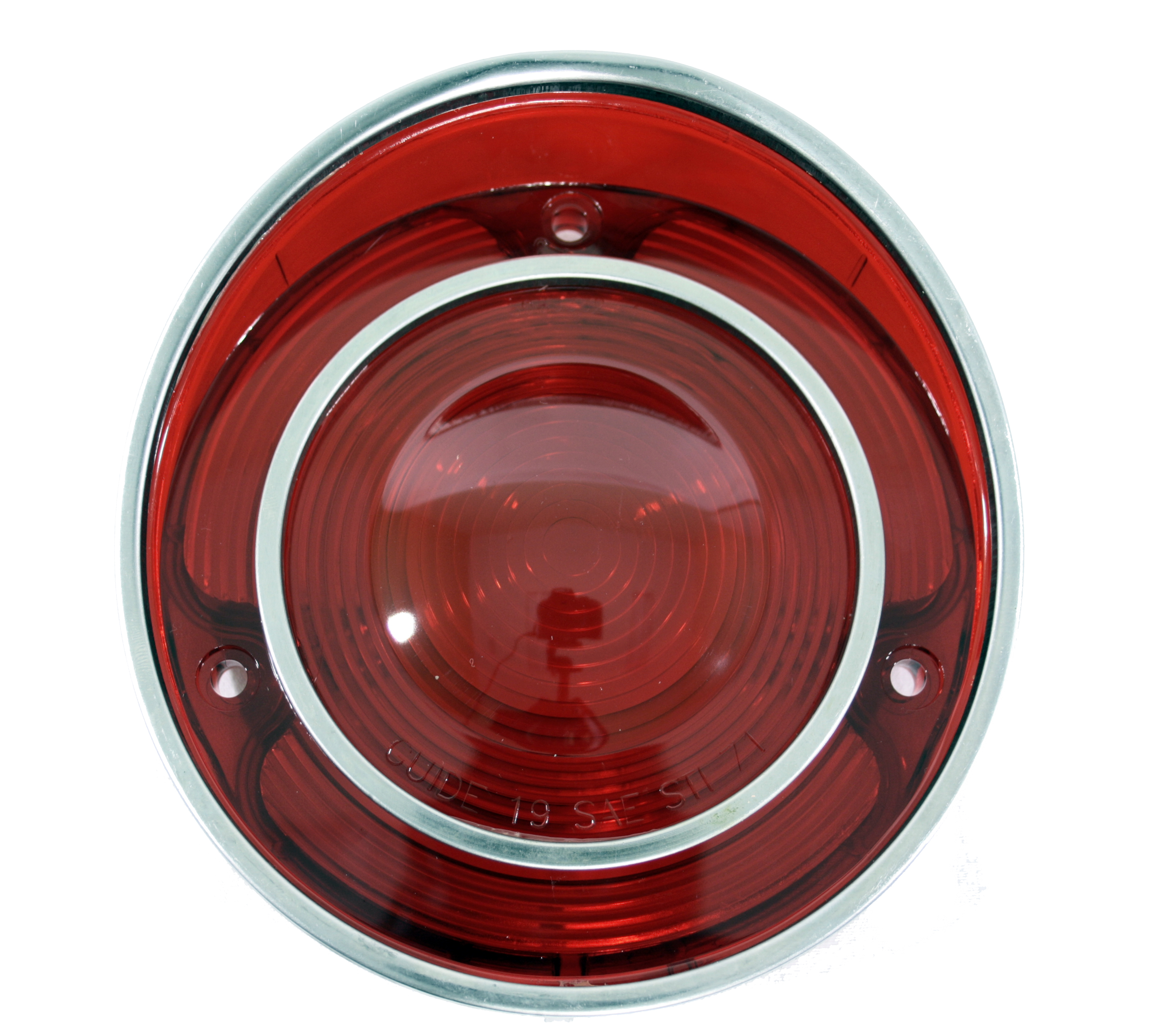 Corvette Outer Tail Light Lens (Red)
