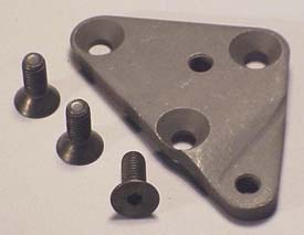 1964-1966 Corvette 4 Speed Shifter Mounting Plate with Screw (3 Screws)