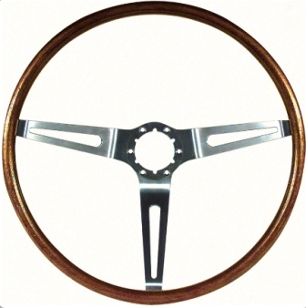 Corvette Simulated Wood Steering Wheel (Reproduction)