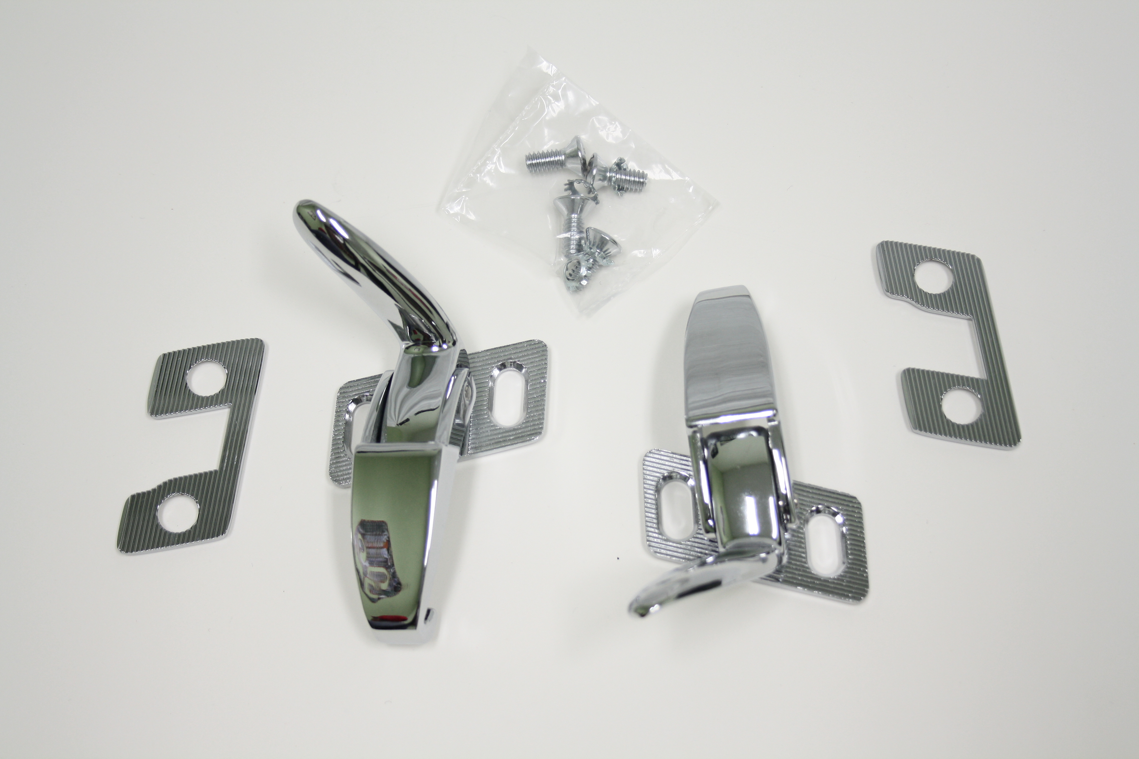 1956-1962 Corvette SOFT/TOP FRONT LATCH AND PLATE KIT