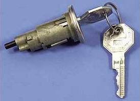 1968 Corvette Ignition Cylinder with Keys (Correct)