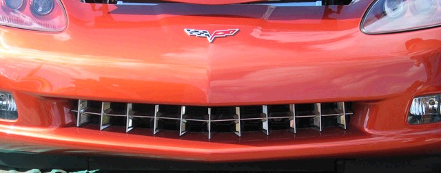 2005-2013 Corvette Retro Stainless Steel Grille