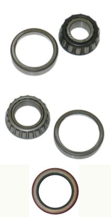 Corvette FRONT WHEEL BEARING KIT WITH SEAL - 2 REQUIRED
