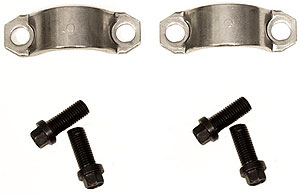 Corvette U-Joint Retainer Strap with Bolts