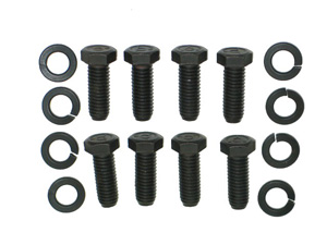 Corvette Rear End Cover Bolt and Washer Set (8 Bolts and 8 Lock Washers)