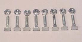 1953-1962 Corvette T-Bolt Set Windshield Lower Frame to Body (32 Pieces)