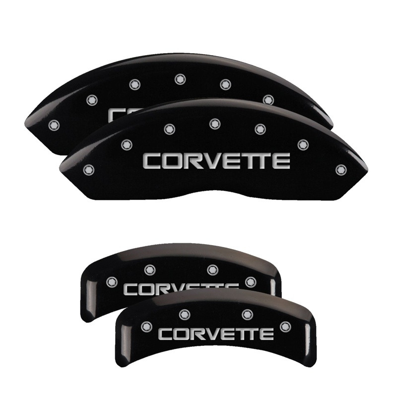 1988-1996 Corvette Caliper Covers with CORVETTE text (Set of 4) 