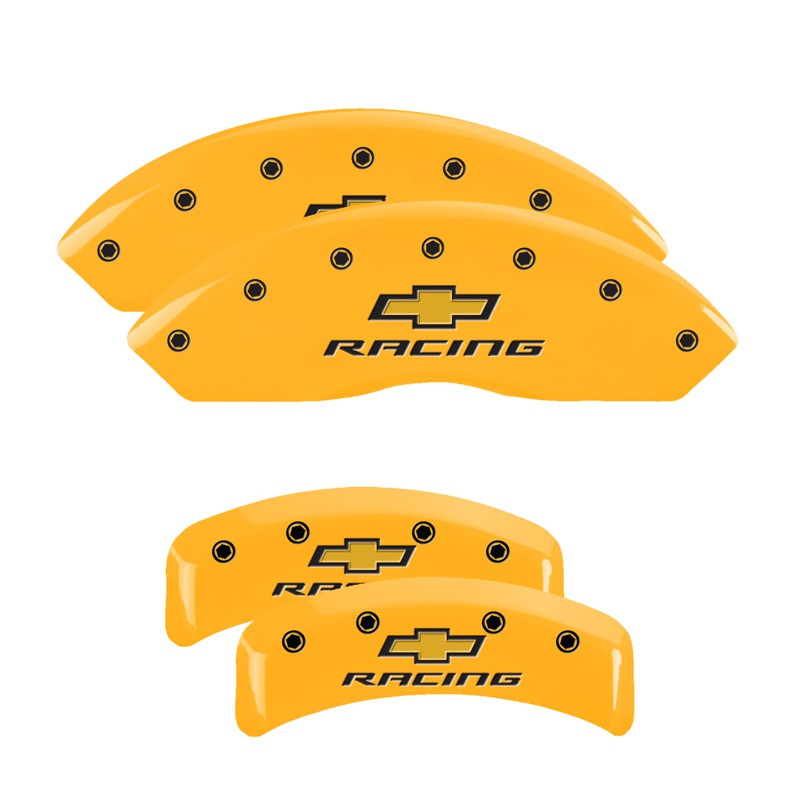 1988-1996 Corvette Caliper Covers with Chevy Logo and RACING text (Set of 4) 