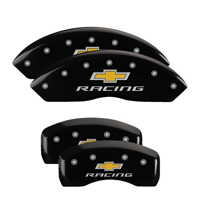 1997-2004 Corvette Caliper Covers with Chevy Logo and RACING text (Set of 4) 