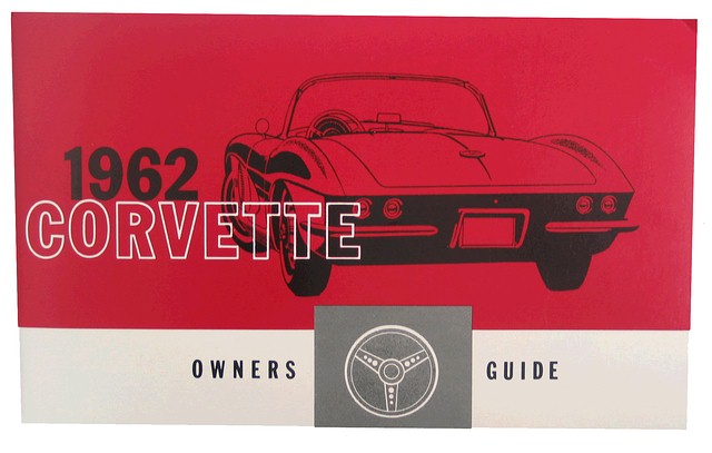1962 Corvette 1962 Owner's Manual