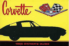 1966 Corvette 1966 Owner's Manual