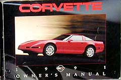 1991 Corvette 1991 Owner's Manual
