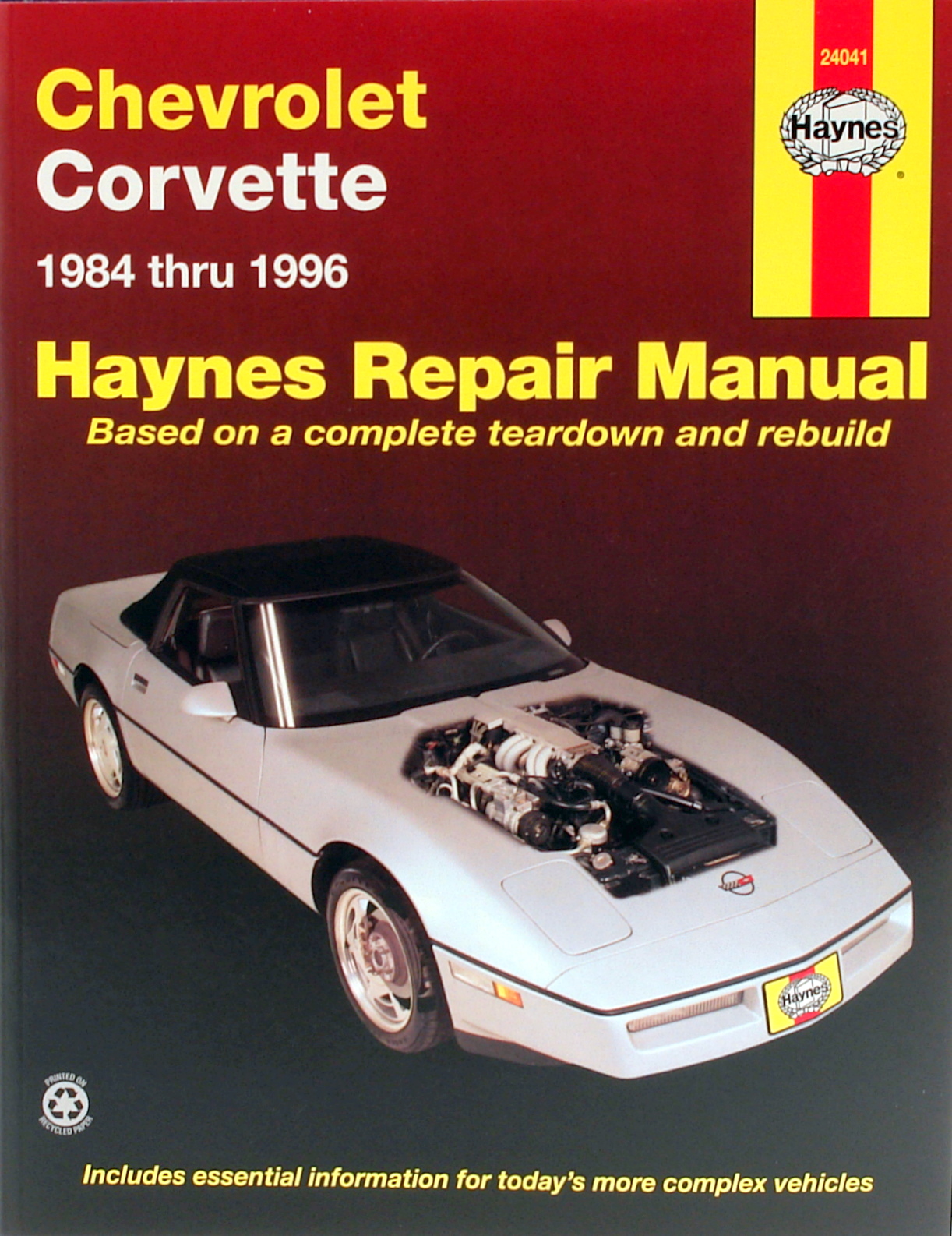 1984-1996 Corvette Haynes Corvette Repair Manual 84-96