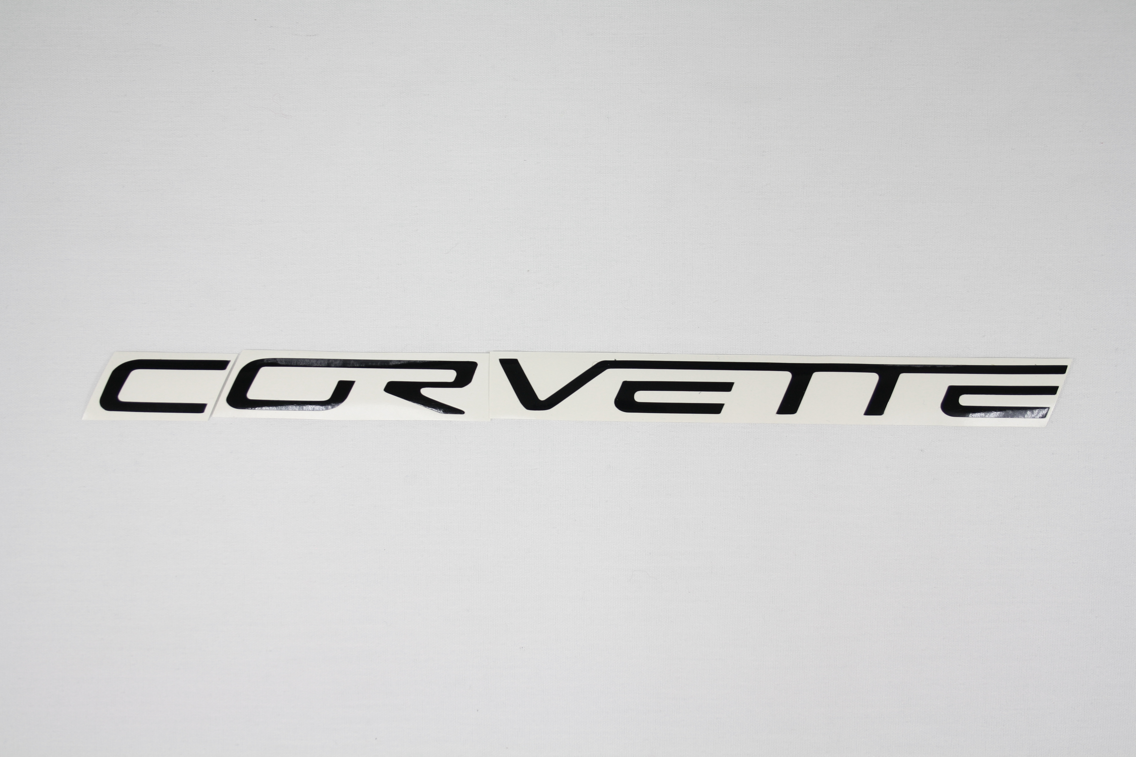 2005-2013 Corvette C6 REAR VINYL LETTERS RED 05-13