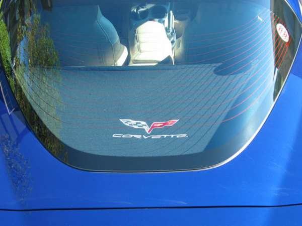 2005-2013 Corvette THIS CARGO SHADE IS A DIRECT REPLACEMENT FOR THE STOCK SHADE. INSTALLS IN SECONDS WITH ELASTIC LOOP
