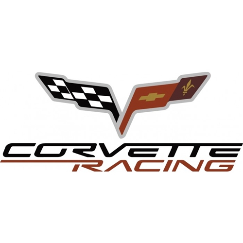 2005-2013 Corvette THIS C6 MEDIUM DECAL ( CORVETTE RACING ) IS MADE OF HI-PERFORMANCE SELF ADHESIVE VINYL TRANSFER TAP