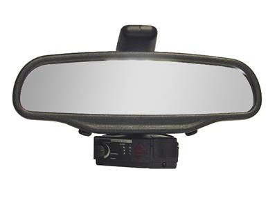 2005-2013 Corvette RADAR DETECTOR MIRROR MOUNT BRACKET FOR ESCORT OR BELL DETECTOR ATTACHES WITH DOUBLE SIDED FOAM TAP