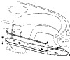 1962 Corvette Package Tray Diagram