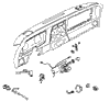 1981 Corvette Dash Controls Diagram