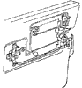 1967-1967 Door Lock Controls Diagram