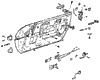 1995 Corvette Door Hardware Diagram