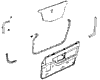 1995 Corvette Door Weatherstrip Diagram