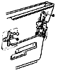 1965-1966 Door Locking Controls Diagram