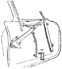 1957 Corvette Window Regulator & Runs Diagram