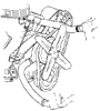 1956-1962 Pulleys & Oil Filler Diagram