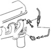 1969-1973 Big Block Oil Pressure Line Diagram