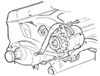 1968-1971 Small Block Alternator Diagram