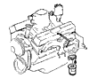 1968-1972 Oil Filler & Filter Diagram