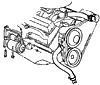 1965 Corvette Radiator Hoses Diagram