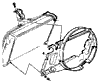 1971 Corvette Radiator Support & Fan Shroud Diagram