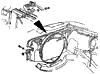1965 Corvette Radiator Support Diagram