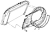 1971 Corvette Fan Shrouds with Copper Radiator Diagram