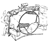 1961 Corvette Radiator & Fan Shrouds Diagram